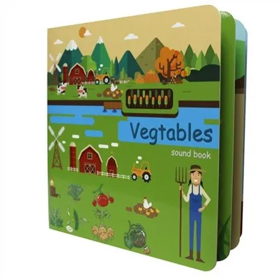 Книга със звук за натискане на бутон за детски дрехи