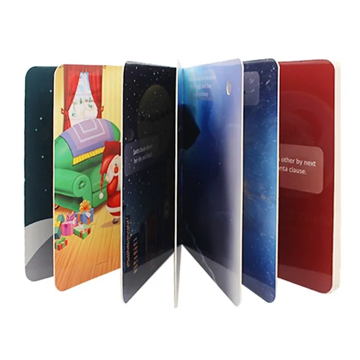 New Year 2023 Christams Toys Book With Music And Story Customized Bulk