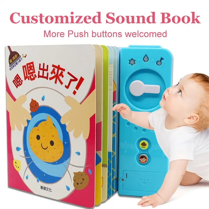 Best Kids Learning Talking Book With Music China Factory Supplies
