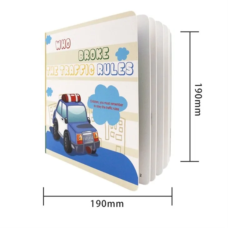 Factory Supply Useful Traffic Rule Learning Sound Book