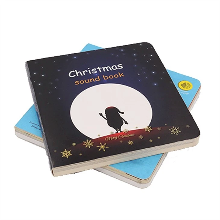 Music Toys Santa Sound Book In Colorful Printing