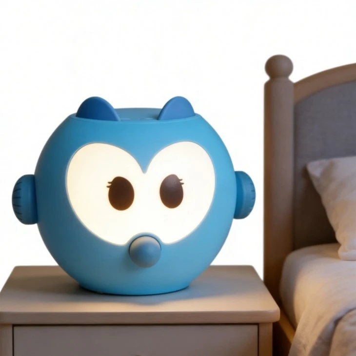 Safe Durable Rechargeable Travel Car Home Bedtime Educational Learning Early Developmental Sensory Interactive Handsfree Standalone Local Bluetooth Speaker Nightlight Recordable NFC Player For Kids manufacturers
